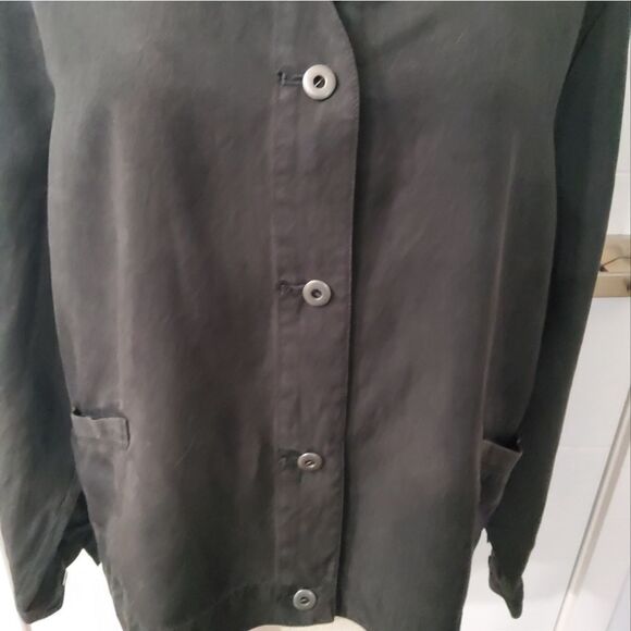 Eileen Fisher Women's Tencel/Linen Blend Cropped Cardigan Size XL - Picture 4 of 10